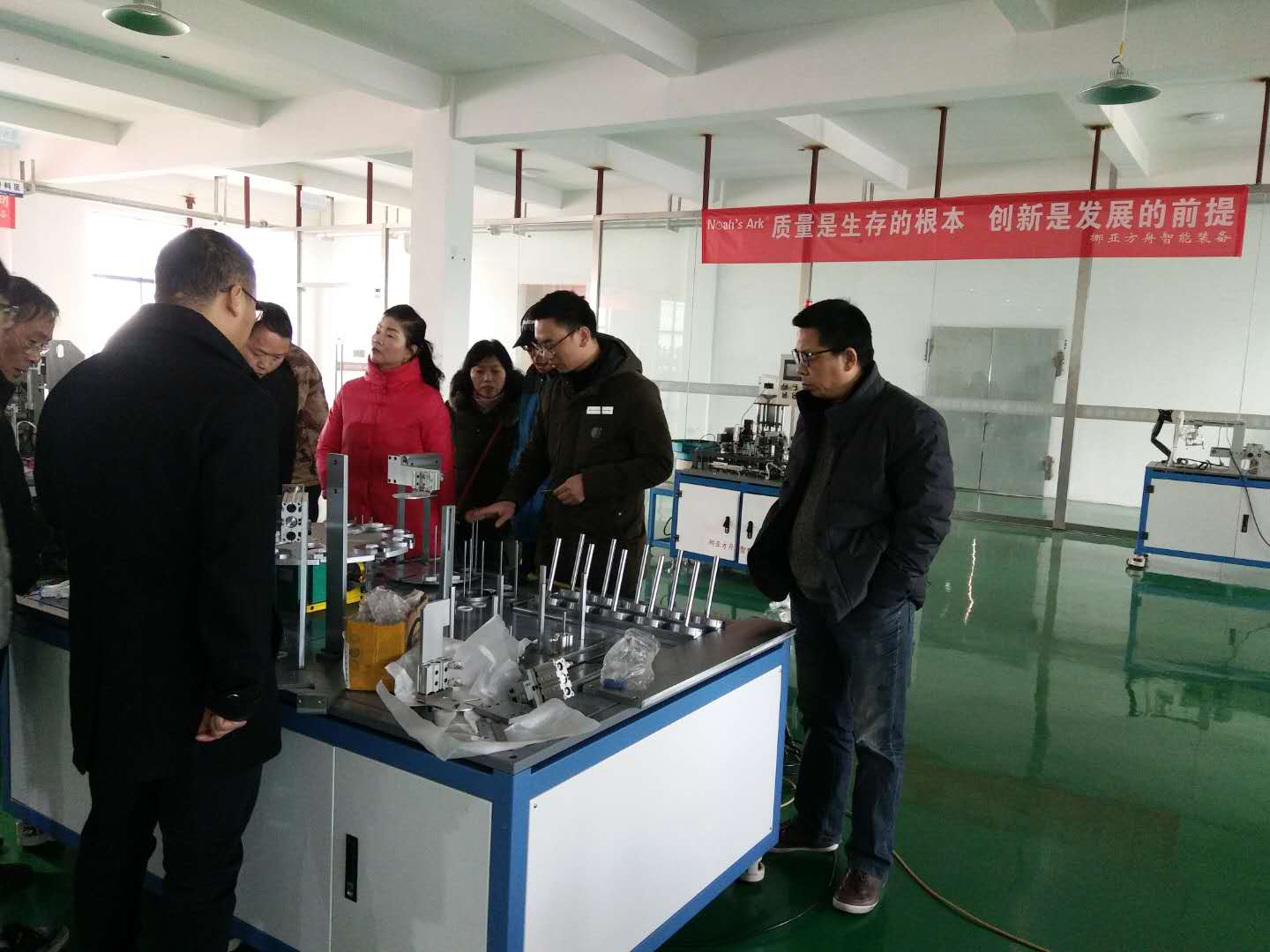 上汽通用五菱汽車股份到訪挪亞方舟，共話自動檢測技術(shù)與品質(zhì)管理 