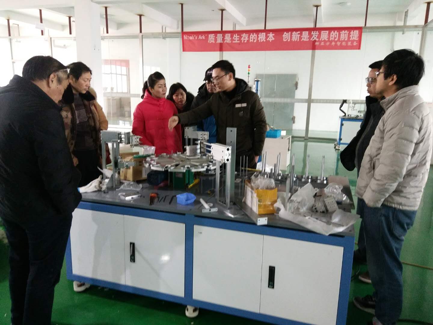 上汽通用五菱汽車股份到訪挪亞方舟，共話自動檢測技術(shù)與品質(zhì)管理